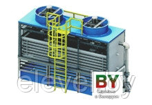 Закрытые испарительные (мокрые) градирни и  конденсаторы SWAT с верхним вентилятором